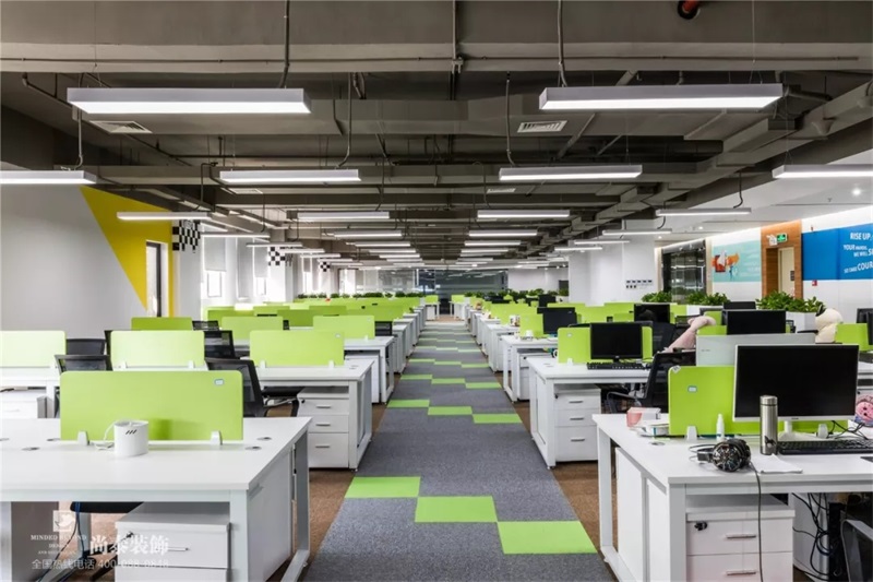 辦公室裝修實(shí)景圖