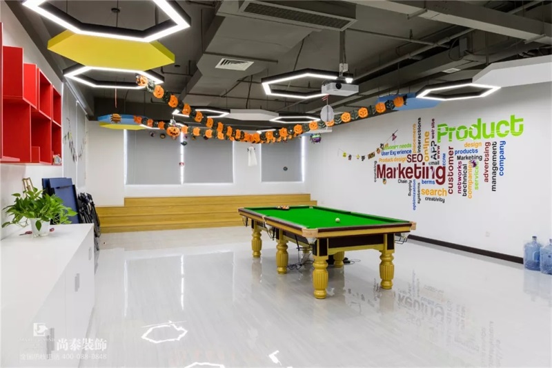 桌球室裝修實(shí)景圖
