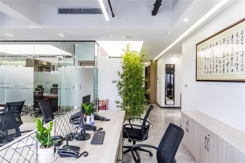 辦公室裝修實(shí)景圖