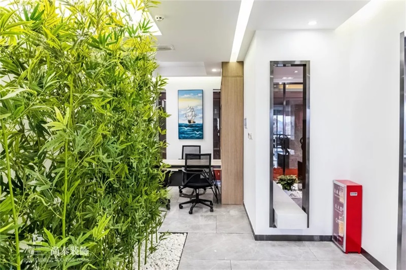 辦公室裝修實(shí)景圖