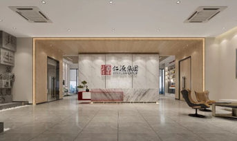 生物科技公司辦公室裝修效果圖，現(xiàn)代簡約的科學養(yǎng)生