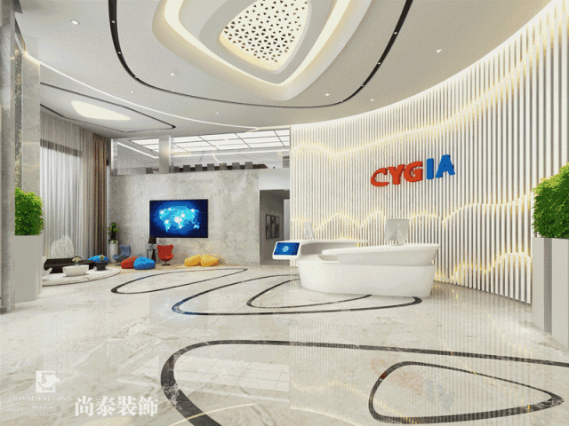 運(yùn)泰利辦公室裝修效果圖