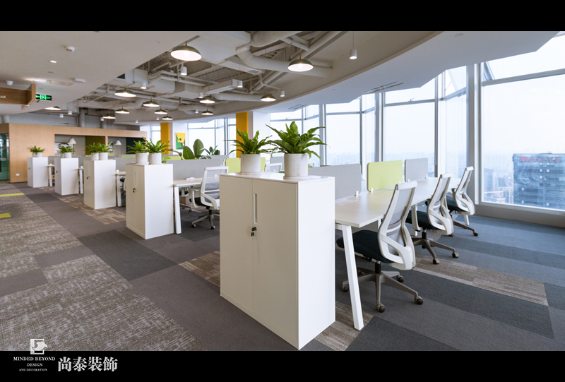 辦公室裝修實(shí)景圖