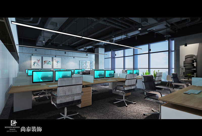 辦公室裝修效果圖