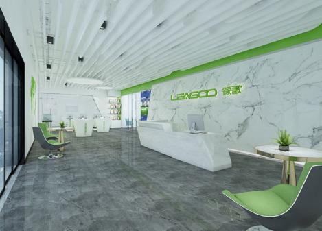 深圳寶安前海人壽大廈科技公司辦公室裝修設(shè)計