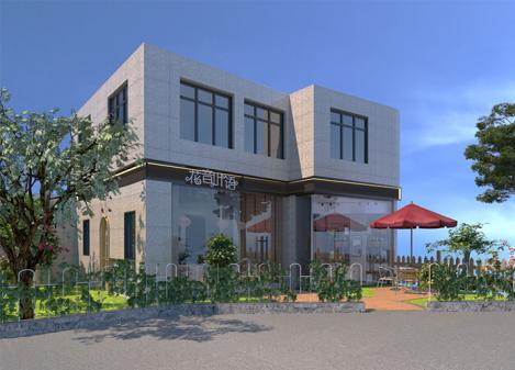 廣州天河復(fù)古風(fēng)小清新咖啡廳裝修設(shè)計