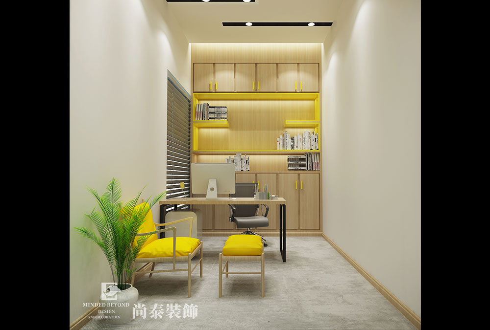 深圳龍崗中糧祥云電子公司辦公室裝修設(shè)計