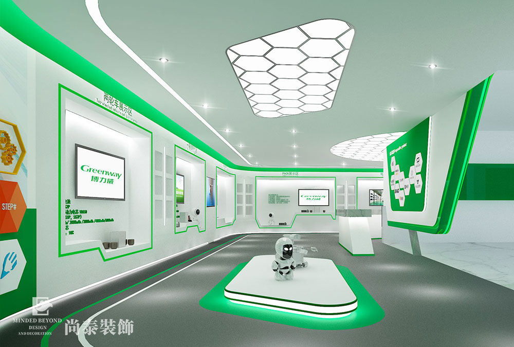 深圳光明環(huán)球工業(yè)區(qū)電池電子公司空間裝修設計