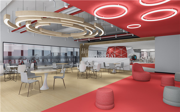 辦公室休閑區(qū)裝修效果圖