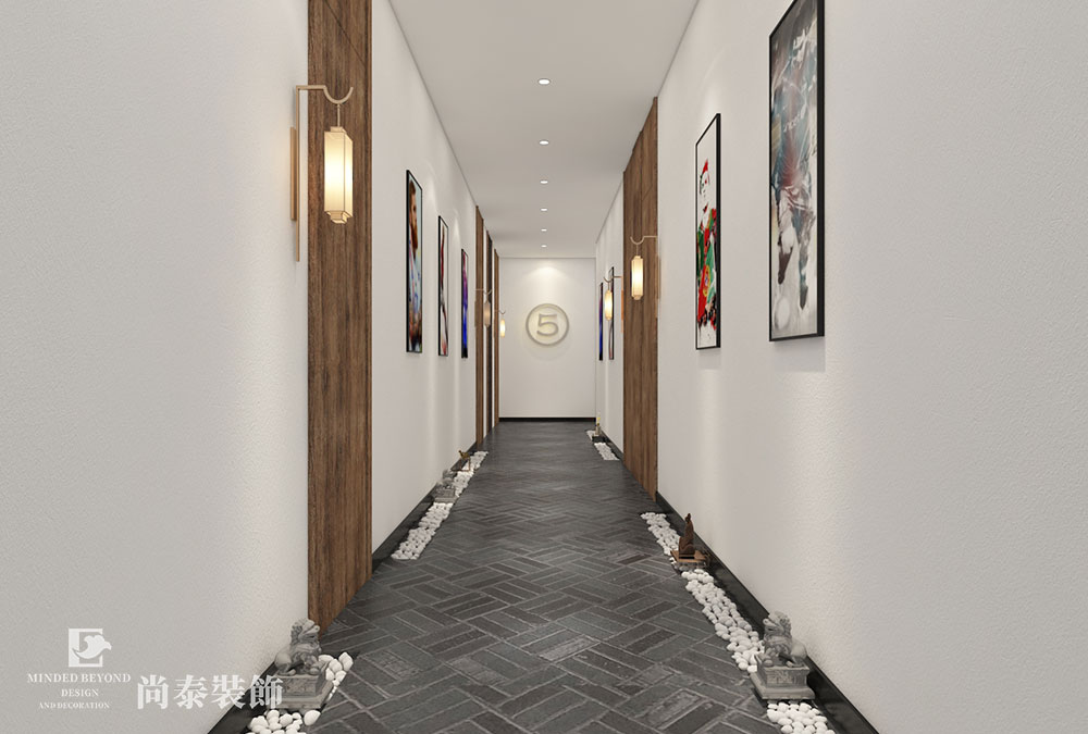 養(yǎng)生館過道裝修效果圖