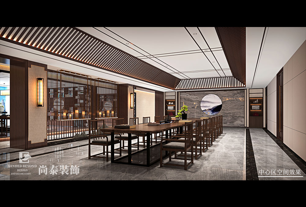 深圳寶安中心區(qū)智慧產(chǎn)業(yè)園科技公司辦公室裝修效果圖