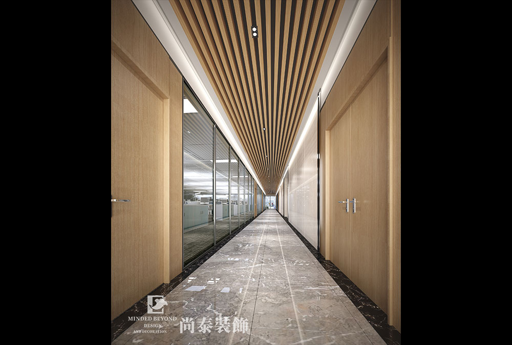 深圳寶安中心區(qū)智慧產(chǎn)業(yè)園科技公司辦公室裝修效果圖