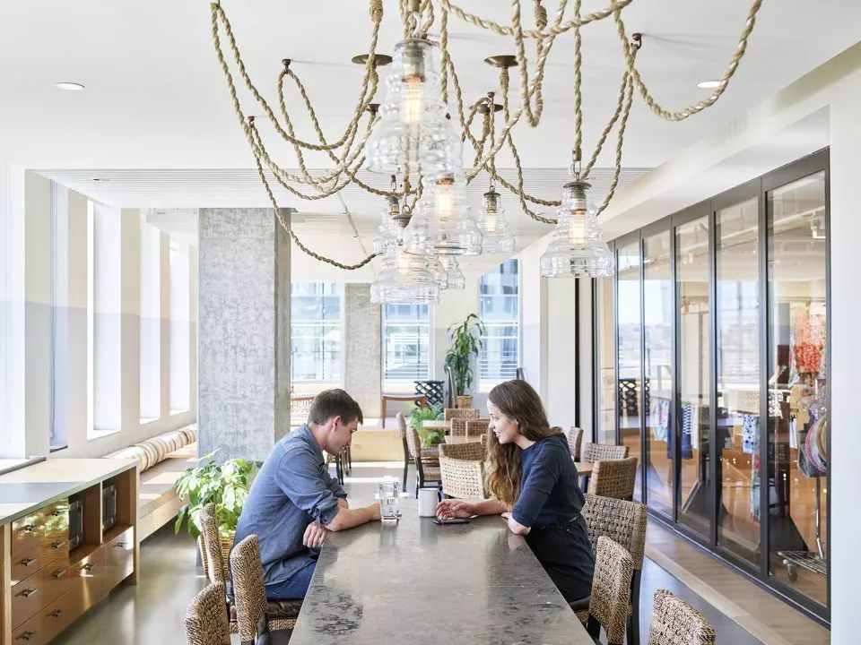 美式貴婦型辦公室裝修效果圖