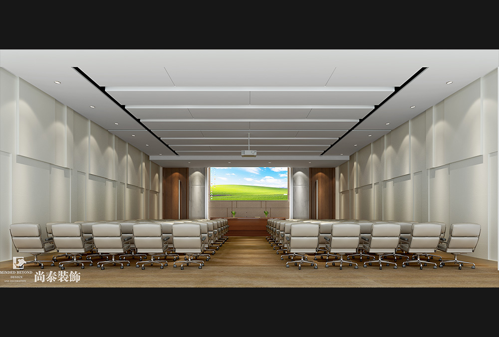 深圳南山后海中洲控股金融公司辦公空間裝修效果圖