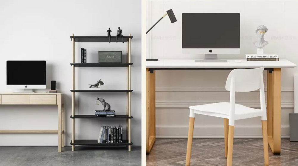 臥室辦公區(qū)效果圖