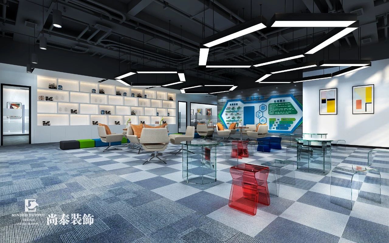 辦公室休閑區(qū)裝修設(shè)計圖