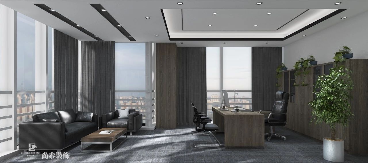 總經(jīng)理辦公室裝修設(shè)計圖