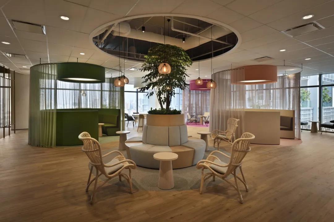 美容公司辦公室生長之屋設計實景圖