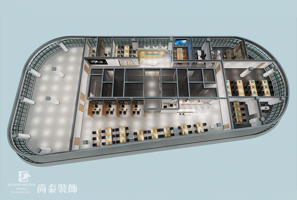 辦公空間裝修設(shè)計效果圖