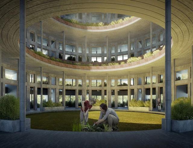 “森林”學(xué)校設(shè)計實景圖片