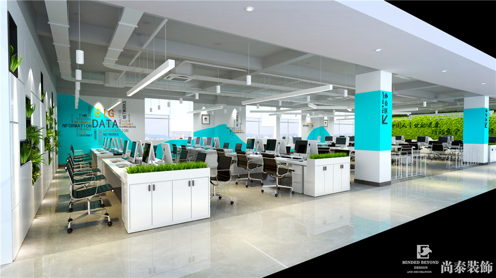 新裝修辦公室效果圖