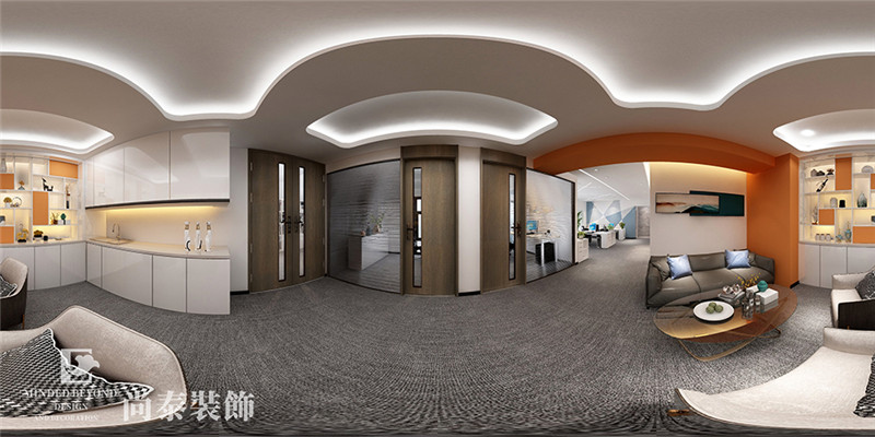 高檔辦公室裝修設(shè)計效果圖