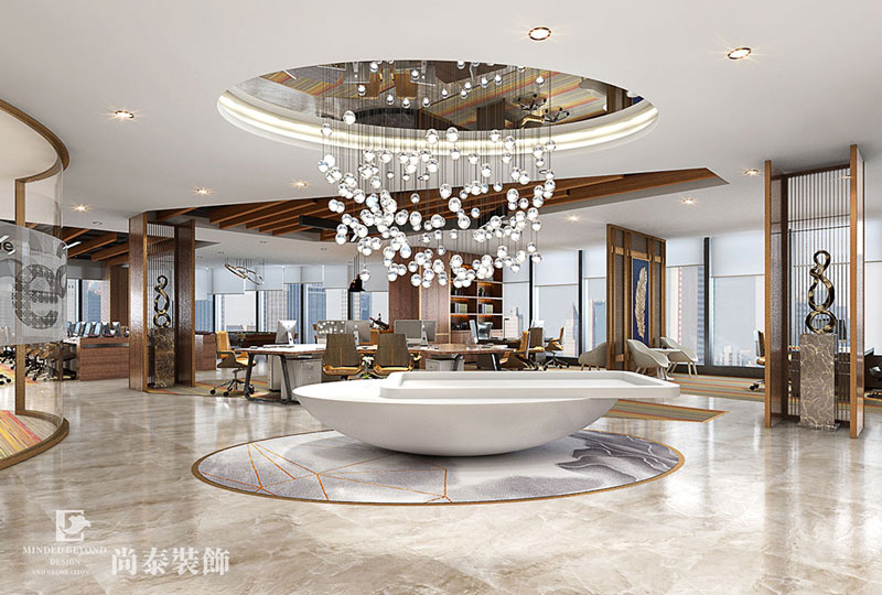 歐式風(fēng)格辦公室裝修效果圖