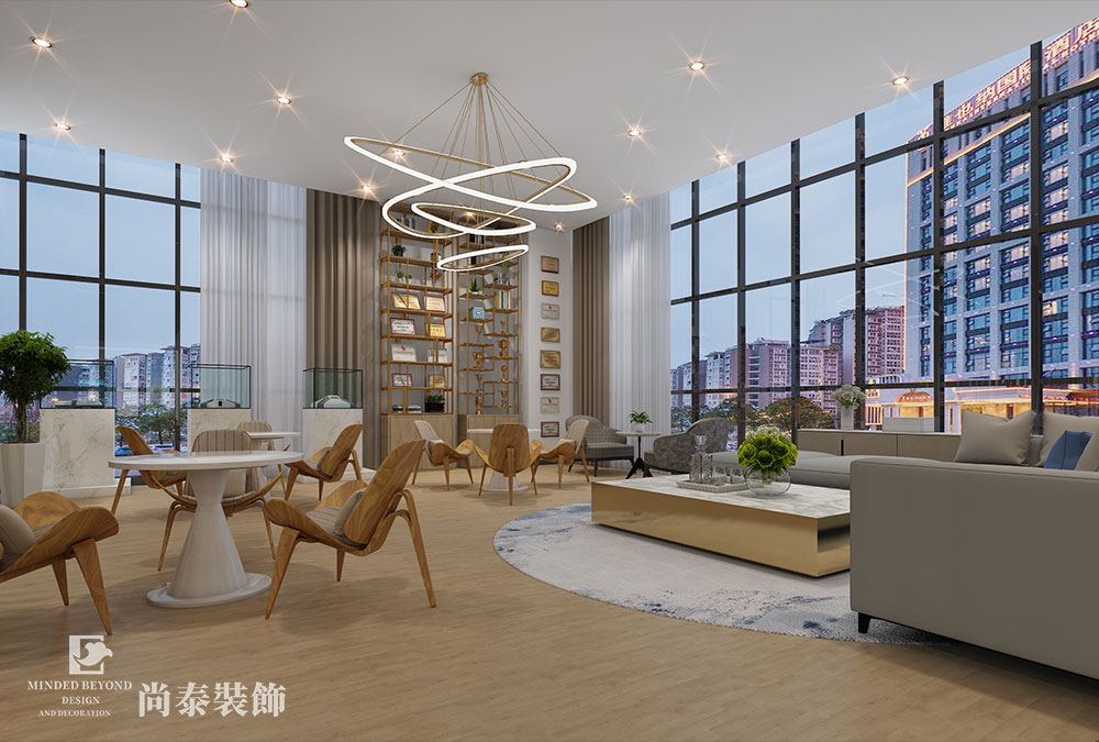 辦公空間設(shè)計效果圖