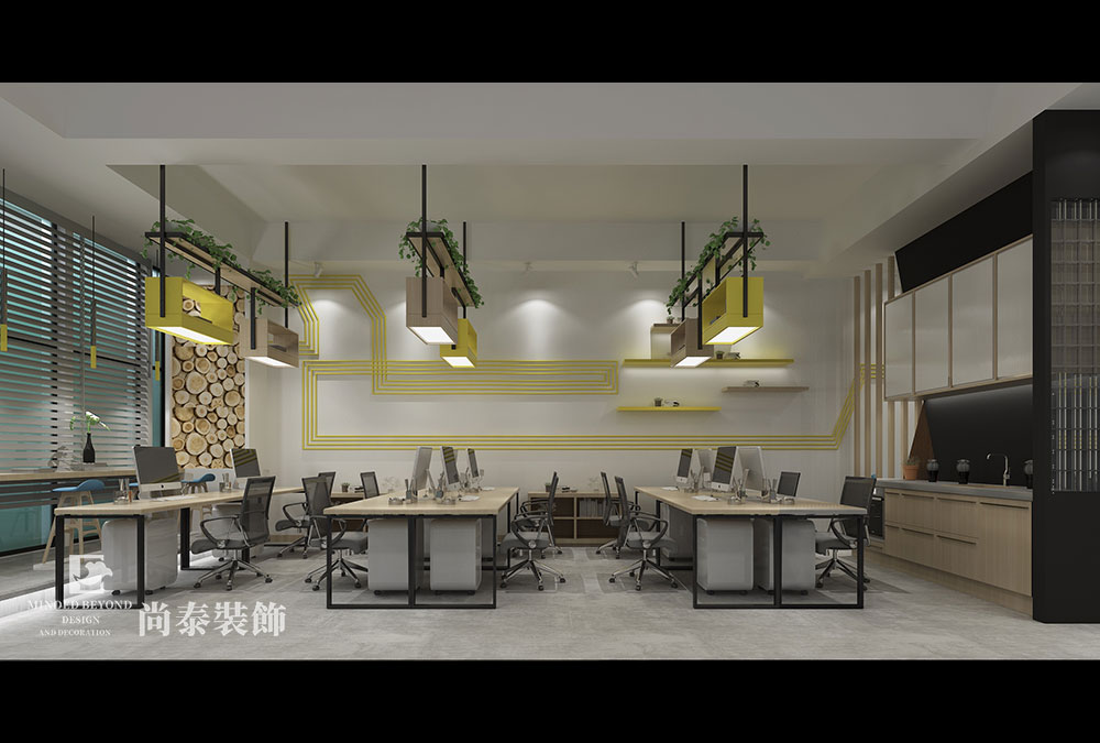 辦公室環(huán)保裝修效果圖
