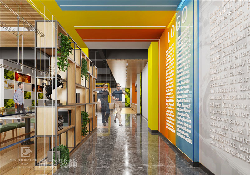 辦公室走廊設(shè)計(jì)效果圖