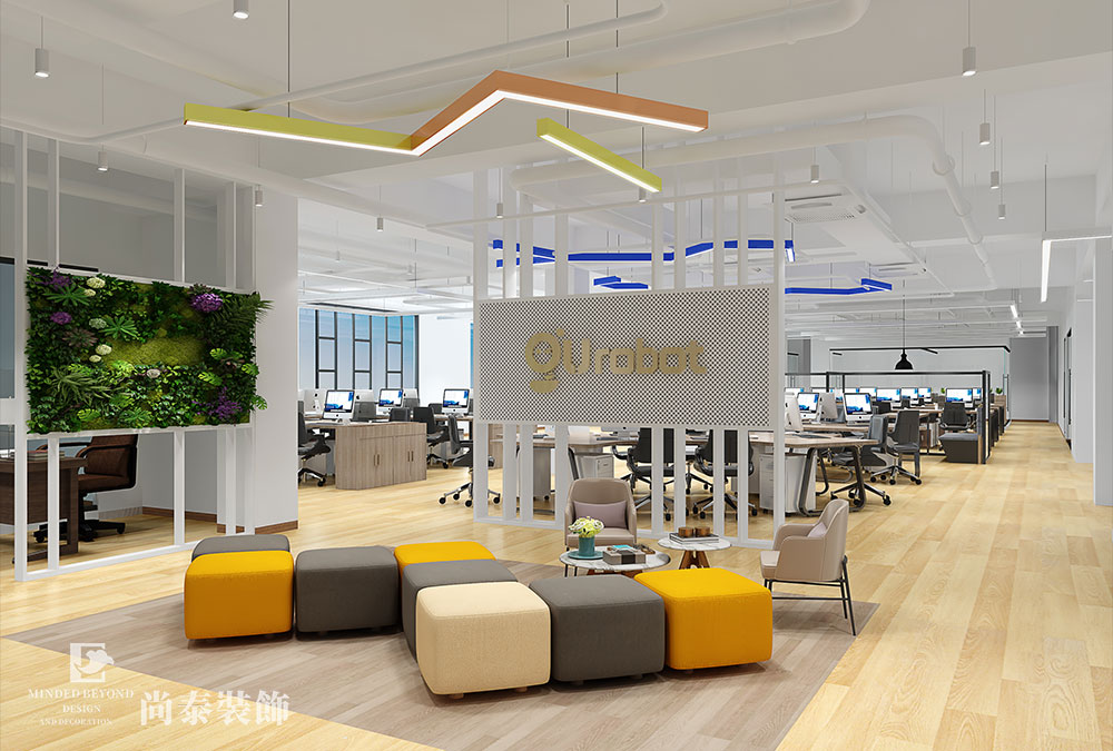 新裝修辦公室效果圖