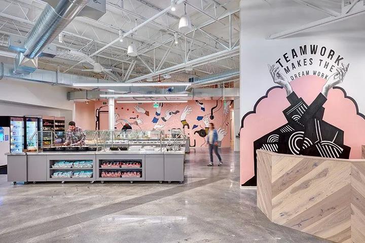 辦公軟件公司辦公室茶水間設(shè)計(jì)圖片