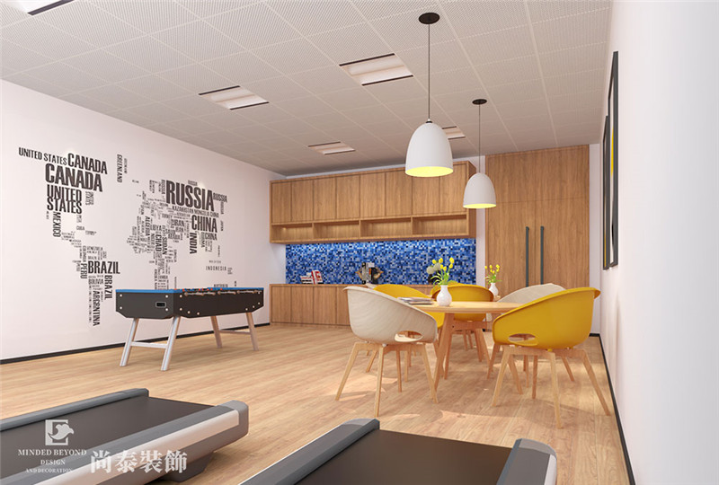 游戲公司辦公室裝修效果圖