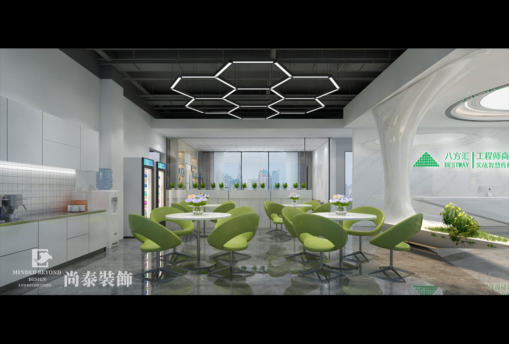 深圳寶安福永華豐智谷編程培訓(xùn)機(jī)構(gòu)辦公室裝修設(shè)計(jì)