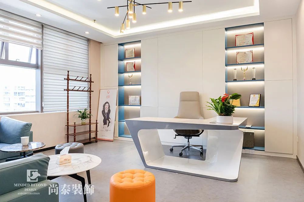 文化公司總裁辦公室裝修圖片