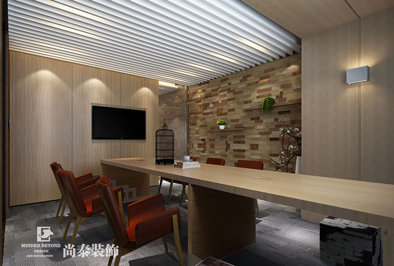 辦公室墻面裝飾效果圖
