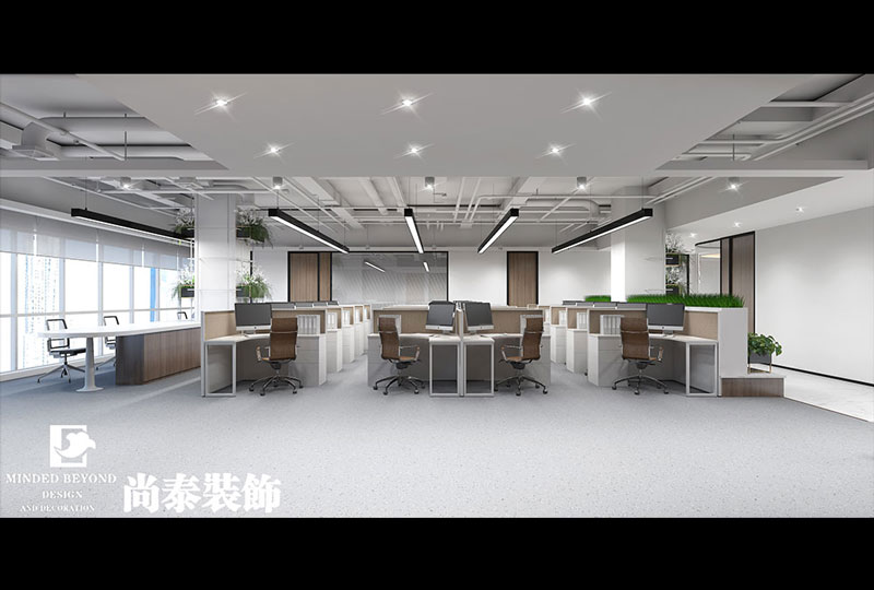 環(huán)保辦公室裝修設(shè)計效果圖