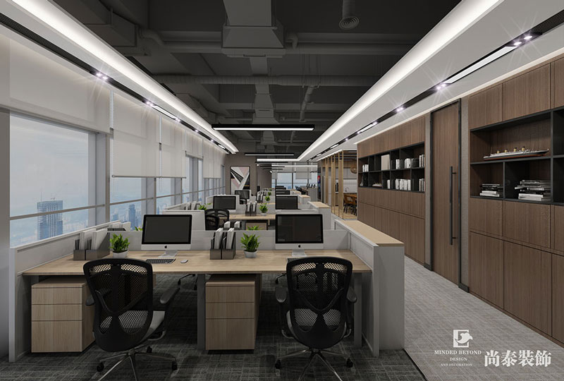 創(chuàng)業(yè)公司辦公室裝修效果圖