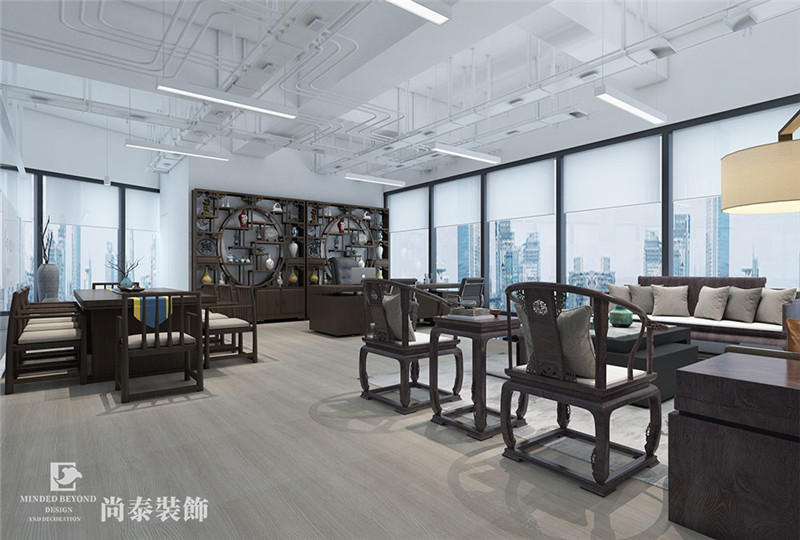 辦公室裝修窗戶安裝效果圖