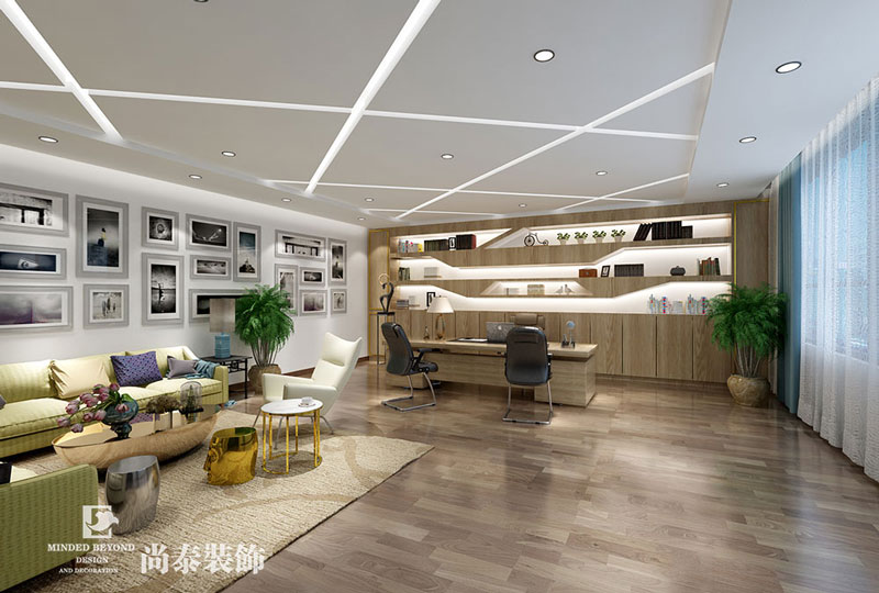 改裝辦公室效果圖