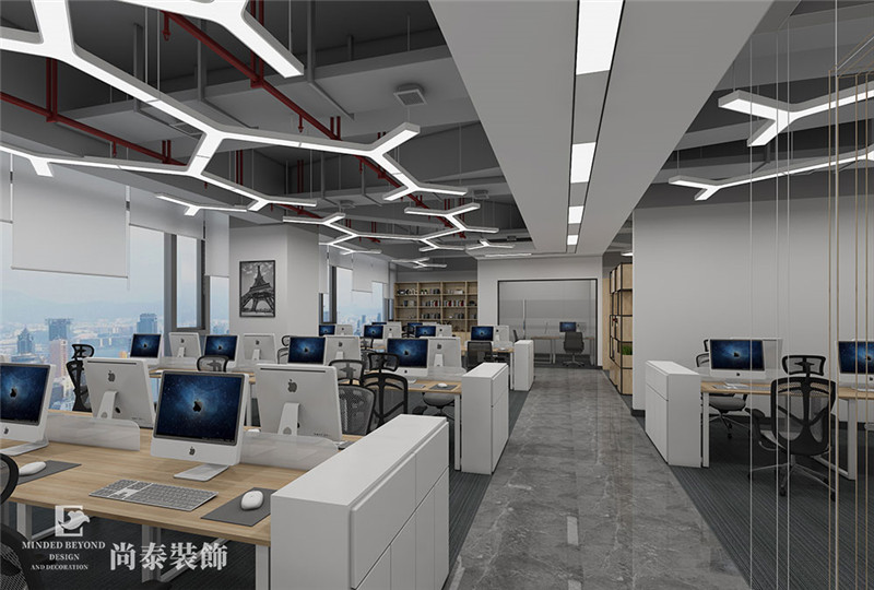 辦公室裝潢設(shè)計效果圖