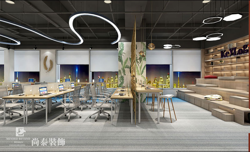 中小型公司辦公室裝修效果圖