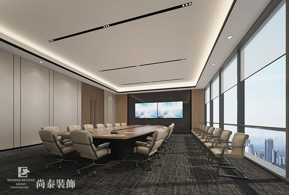 深圳光明招商局科技園環(huán)境公司辦公室裝修設(shè)計(jì)