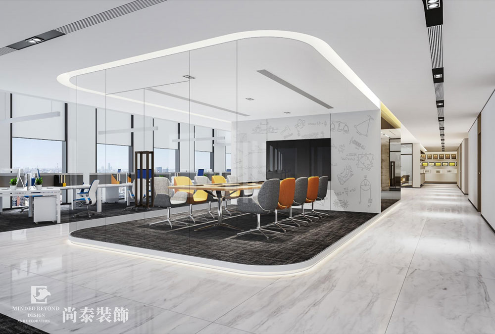 深圳光明招商局科技園環(huán)境公司辦公室裝修設(shè)計(jì)