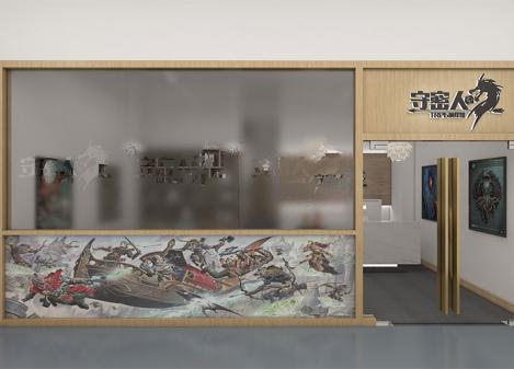 深圳南山桌游店商業(yè)空間裝修設計