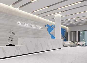 云南玉溪科技公司辦公室設(shè)計(jì)效果圖