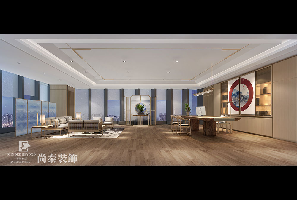 深圳南山創(chuàng)智云城智能科技公司辦公室裝修設(shè)計