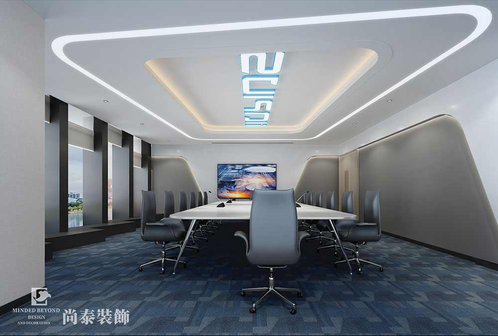 深圳南山創(chuàng)智云城智能科技公司辦公室裝修設(shè)計