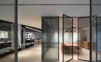 辦公室裝修設(shè)計，裝修效果圖：連結(jié)上生活溫度的Office Living