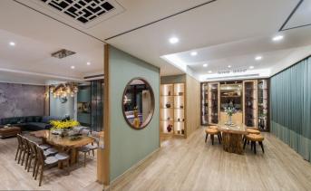 辦公室裝修效果圖:新古典與人文禪風的極致混搭，譜寫人文與自然的創(chuàng)造力